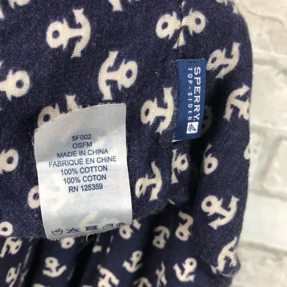 Sperry Anchor Print Infinity Scarf
